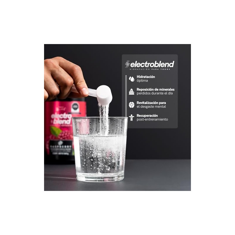 Life Electrolitos Polvo 360g Sabor Frambuesa Azúcar Añadida