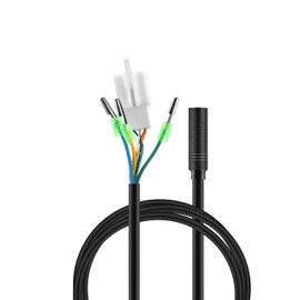 9 Pin Cable for Bafang Hub Motor and Controller Connection, Ebike Extension Cable, Max Current 20A, Recommended for Motor Up to 750W(60 cm)