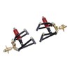 12''Go Kart Kit Front Suspension Shock Swing Arm Full Kit,Upper/Lower