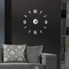 WGFOIP Stylish 3D Frameless DIY Wall Clocks with Acrylic Mirror