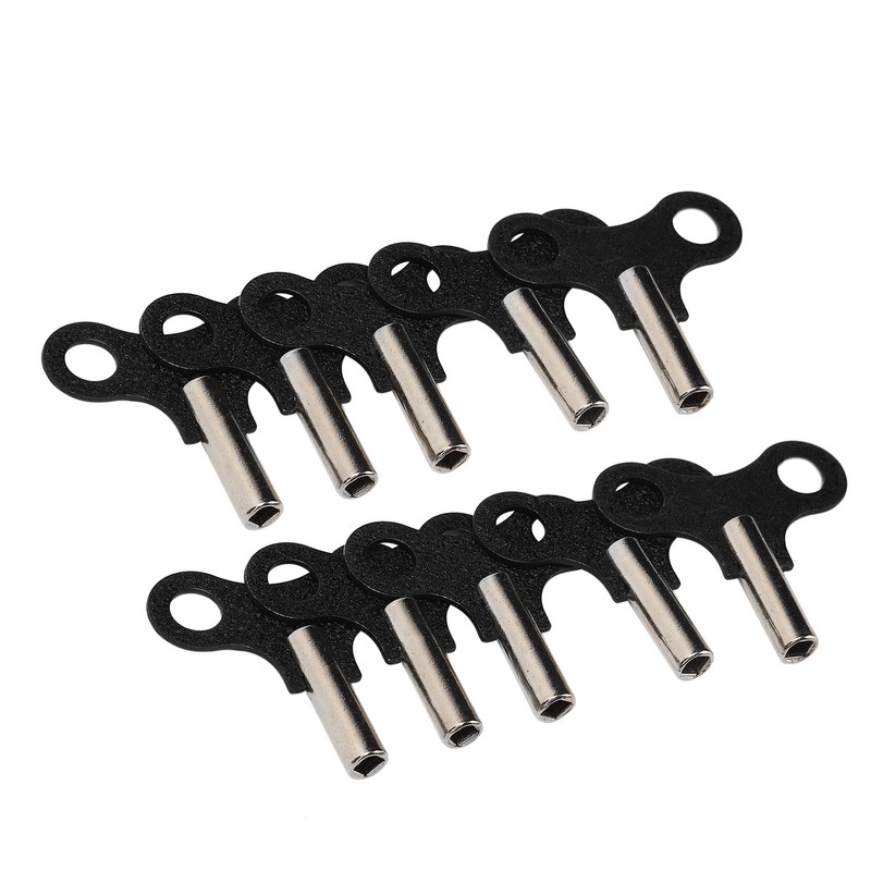 10pcs Clock Winding Key Steel Wall Clock Mechanical Desk Clocks