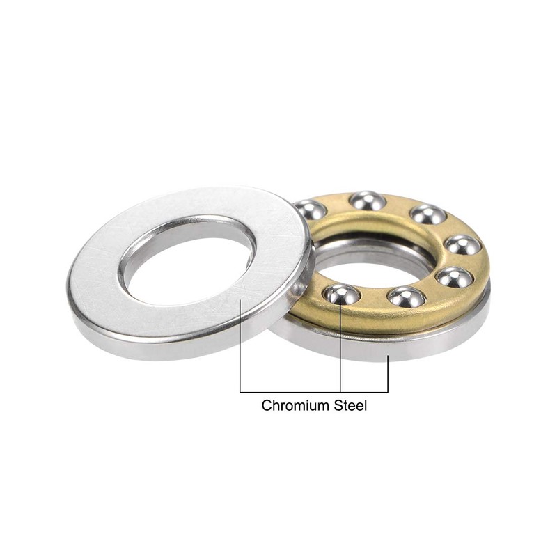 sourcing map 10pcs F6-12M Thrust Ball Bearings 6mm x 12mm