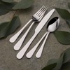 Gourmet Basics By Mikasa Symmetry 20-Piece 18/0 Stainless Steel Flatware