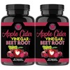 Angry Supplements Apple Cider Vinegar + Beet Root Powder Capsules,