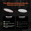 MHW-3BOMBER 58.5mm Espresso Puck Screen with Round Hole Metal Espresso