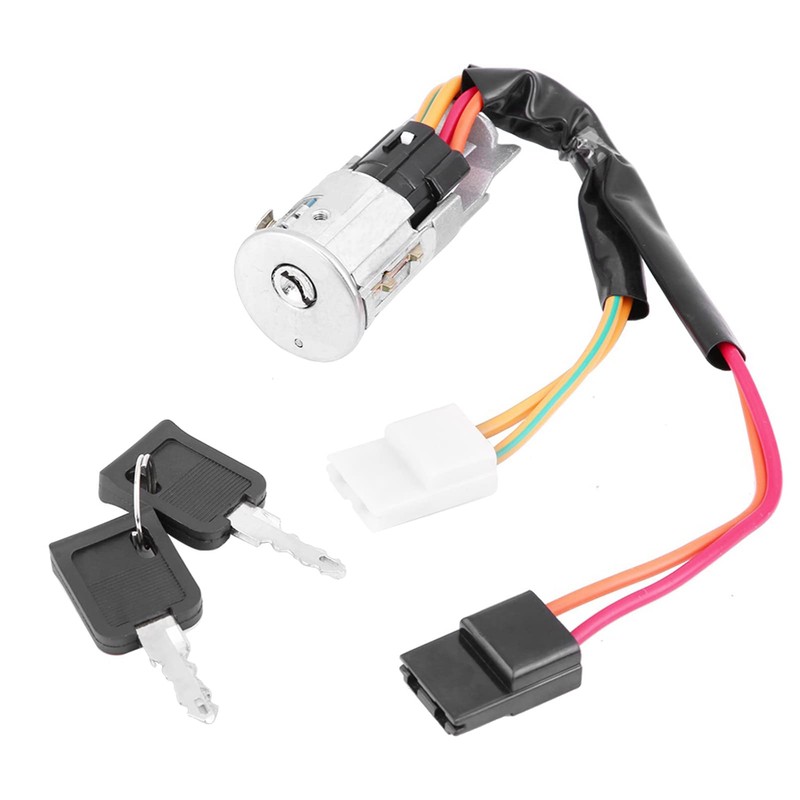 Metal Cylinder Switch with Keys Replacement Trafic Vivaro Primastar Silver