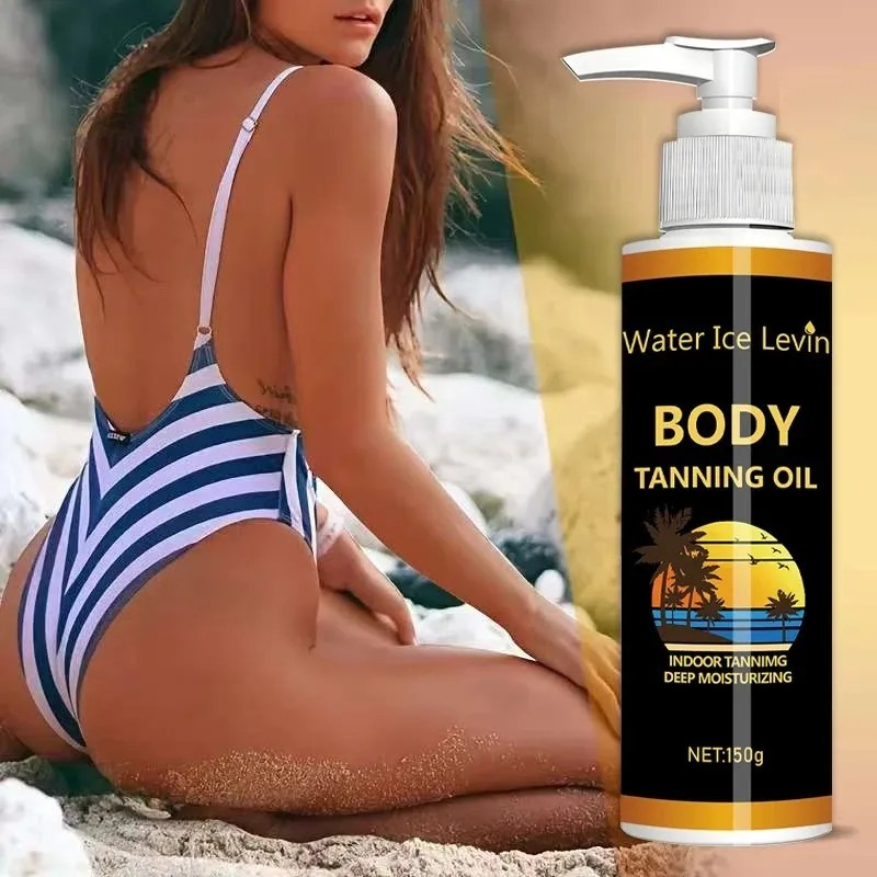 Aceite De Bronceado Unisex Tener Piel Color Oscuro Sencilla