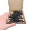 (Pack of 50) Black Phosphate Carbon Steel 4.2 x 70mm