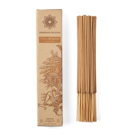 Jembrana Frankincense Incense - Natural Aromatic Stick Incense - Made from Wood Bark, and Herbal Powders - No Perfumes or Fragrances - Subtle Aromas When Burned - 100 Sticks 11 inches