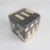 Oostifun Gobus 54 Pieces T Shape Wooden Building Blocks Puzzle