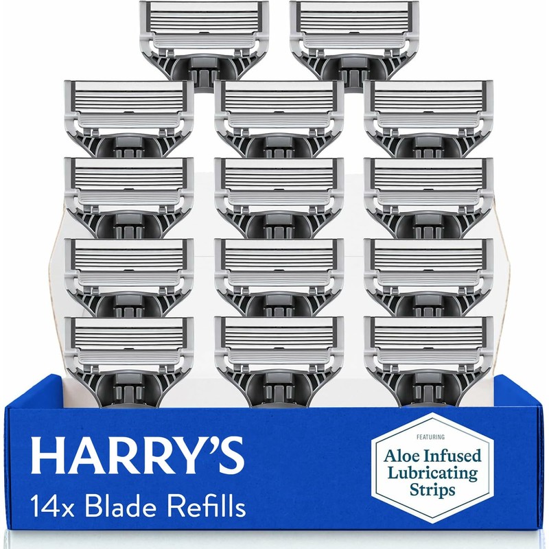 Harry's Razor Blades for Men - 14 Count - Premium