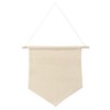 Vosarea Wall Display Banner,Blank Cotton Canvas Banner, Enamel Pin Banner,Lapel