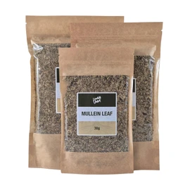 Lowhill Valley Mullein Leaf Tea - Cut and Dried Verbascum Thapsus Leaves – May Support Respiratory Wellness & Relaxation - Loose Leaf Herbal Tea - 100% Natural – 150g