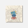 Unbranded Happy Constitution Day USA Hat 4'' X 4'' Square