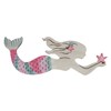 Morning View Wooden Mermaid Wall Decor Nautical Hanging Plaque Sign