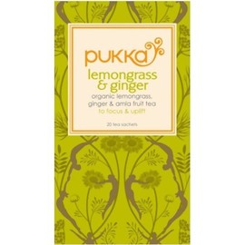 Pukka Lemongrass & Ginger Tea 20 per pack by Pukka