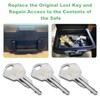 Sentry Safe Replacement Keys Model 1100-Codes 3H2 for Sentry Safe