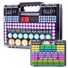 Vecefy Battery Organizer Storage Case with Tester, Ultra-Large 265+ Double-Sided