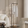 BUZUEY clothes rack,Modern clothing racks for hanging clothes,7-shaped coat rack