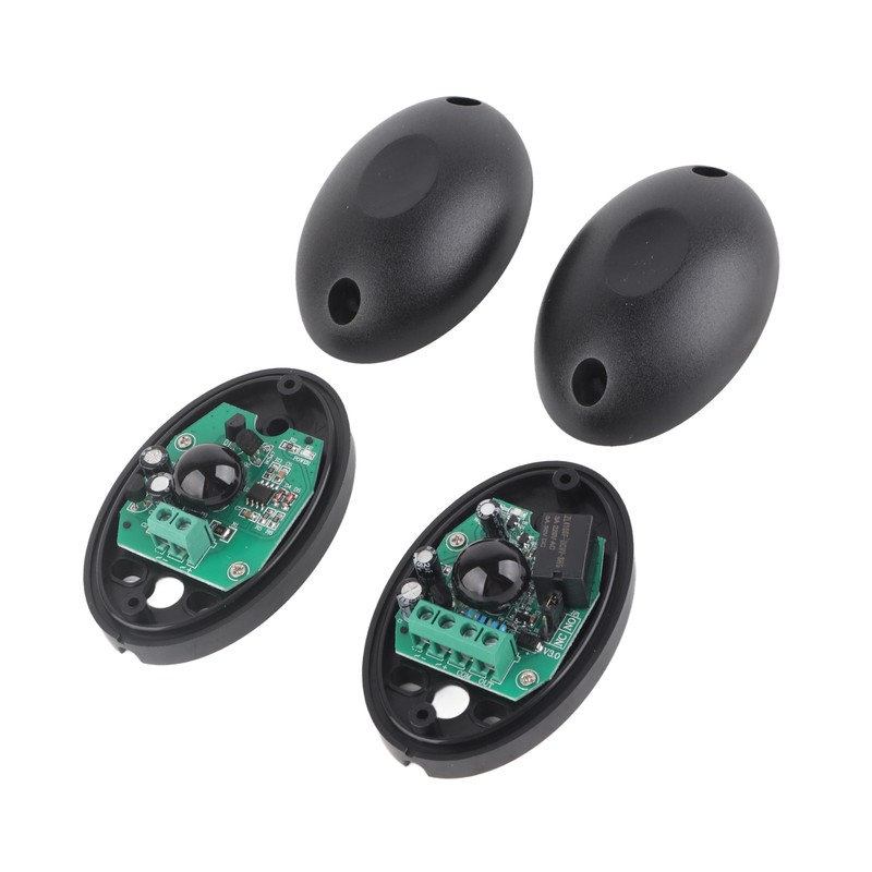 2Pcs Single Infrared Beam Sensor IP55 Protection Automatic Infrared Photocell