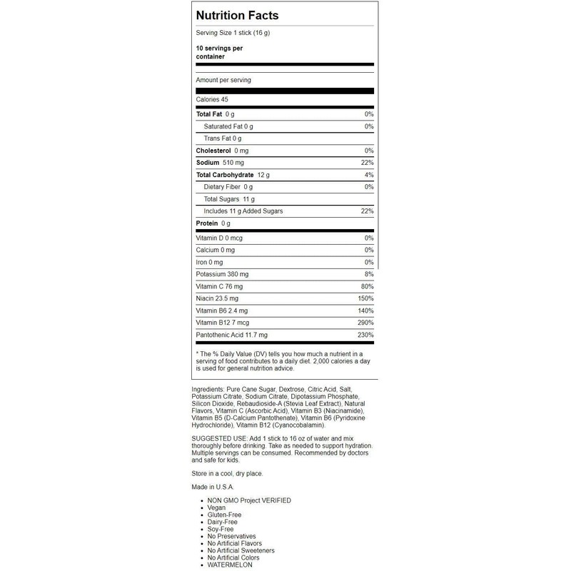 Liquid Iv Hydration Wtrmln 10Ct Bx 5.65 OZ