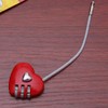 Mini Love Heart Lock,Red Heart Padlock, Mini Code Lock, Wire