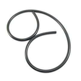 1 m petrol hose in black (10 mm/6 mm) for AGM GMX Baotian Hyosung Jinlun Rex RS Yiben Yiying Benzhou Znen Kymco Sachs Znen Jonway Motino Kreidler Alpha Nova Motors Scooter Quad ATV