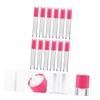 Baluue 12pcs Lip Gloss Tube Transparent Lip Gloss Containers with