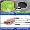 Wall Mop,Wall & Baseboard Cleaner Mop Tool with 71.3'' Long