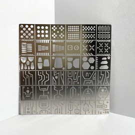 36Pcs Hobby Model Craft Tools Kit for Model Building Stainless Steel Drill Hole Maker Modeler Scribe Line Carving Auxiliary Ruler