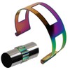 3.5 Inch (88.9MM) Stainless Steel Exhaust Clamp Tacking Band Clamp-On
