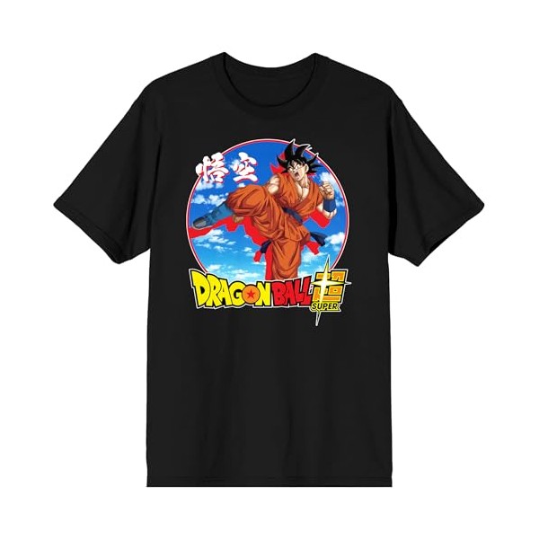 Dragon Ball Super Goku Men's Black Short-Sleeve Performance Tee-XS