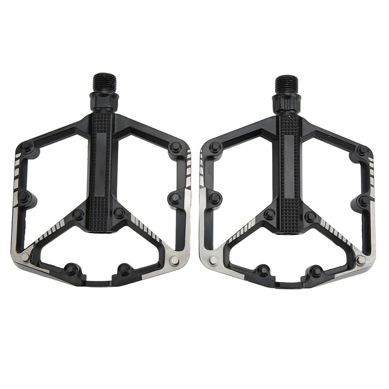 MEROCA Mountain Bike Pedals Aluminum Alloy Anti Slip Bicycle Pedals