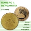 Kit de 2 Shampoos Sólidos de Romero y Bergamota, 100gr