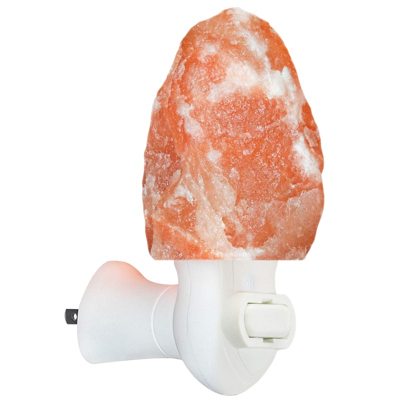 Spantik Pink Himalayan Salt Lamps - Hand Carved, Natural Night