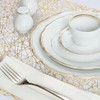 Zayookey Table Runner, Polyester, Silk Screen, Nordic Style, Elegant, Simple,