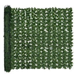 DOPGIB Artificial Ivy Privacy Fence Screen,140" by 60" (58.5 SQFT) UV-Anti Faux Hedge Fence and Fake Ivy Vine Leaf Wall Panels for Indoor&Outdoor Green Backdrop, Garden Greenery Decor