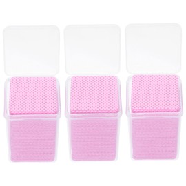 Baluue 600pcs Wiping Cloths Professional Cleaning Cotton Pads for Eyelash Extension Portable and -friendly for Travel and Daily Use