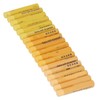 18Pcs Oil Pastels Yellow Series Bright Colour Safe Easy Blending