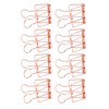 30Pcs Wire Binder Clips 2in Wide Hollow Out Strong Metal