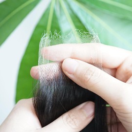 Body Wave 0.095mm Real Skinlike 2x6 HD Lace Closure Melted Hairline Seamless 0.10mm Ultra-thin Real HD Lace Human Hair Deep Parting Pre Plucked (12inches)