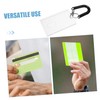 NUOBESTY 3 Sets Work Card Holder Lanyard for Keys Spring