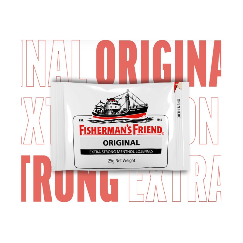 Fisherman's Friend Original Extra Strong Menthol 25g