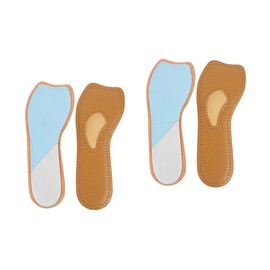 Mobestech Invisible Inserts Massage Women's Shoe Insoles for High Heels Non-slip Heel Grips