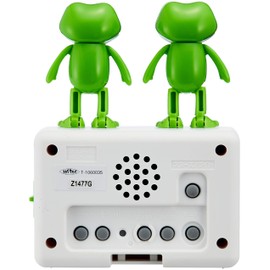 Rhythm 8RDA46RH03 Kero Clock 2 Alarm Clock, Digital Clock, White, 4.2 x 3.2 x 2.4 inches (106 x 82 x 60 mm)