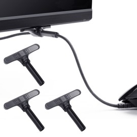 TALONGAMES Mini Bungee PC Gaming Mouse Cable Cord Management System,Super Compact Size,Get More Space,Micro Mouse Bungee Cable Holder Fixer for Esports/Office/Home (3 Bungees Pack)