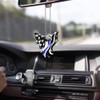 American Flag Eagle Car Decorations Cute Window Pendants Interior Mirror
