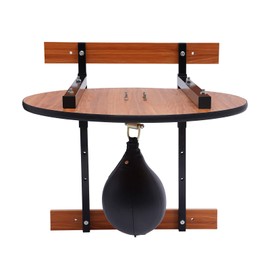 AreMOLO Adjustable Speed Bag Platform Kit, Adjustable Height Fitness Ball Boxing Reaction Training Set, Wall Mounted Boxing Speed Punching Ball Equipment for Boxing & Fitness, 25.39 * 22.83Inch