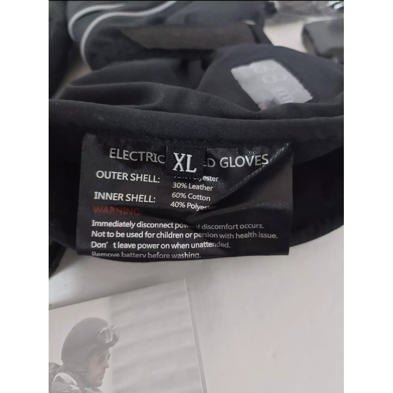 Winna WNGH1 2200mAh Electric Heated Gloves Winter Hands Warmer Size