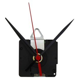 MC POWER Uhrwerk Funk-Quarzuhrwerk | FQU-5005 | Funkuhrwerk für Wanduhr, 3 Verschiedene Metall-Zeiger zum Selbsteinbau, Funkgenaue Präzision, leise tickend